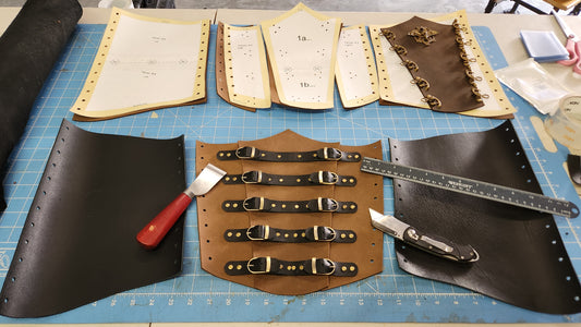 Leather Corsets PDF Pattern and Tutorial - 3 Versions + 2 sizes - DIY Steampunk Corset - Perfect for comiccon costume, LARP, cosplay, or D&D - Simple Good Leather