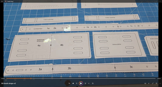 Leather Straps Pattern - Leather Straps for Yoga Mat, Bedroll, Blankets - cosplay holder for scrolls or maps - PDF with Video Tutorial - Simple Good Leather