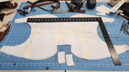 Leather Hobo Tote Pattern - 2 versions - DIY Leather Slouch Purse Pattern - Leather Hobo Tote Bag - Simple Good Leather