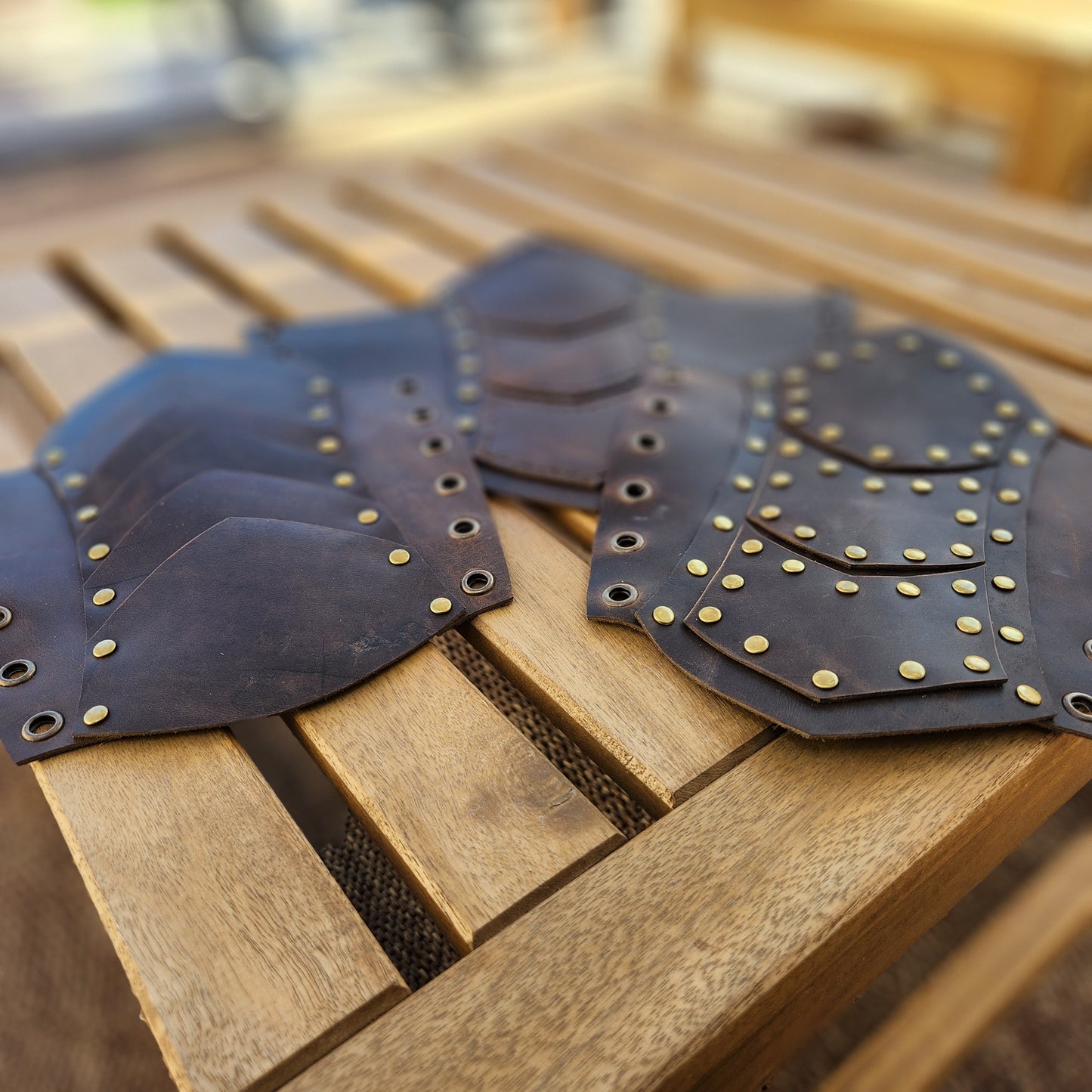 Leather Bracers Bundle for Beginners - DIY Arm Guard Patterns: Medieval Bracers, Fantasy, LARP, for Cosplay or Renfair Bundle -PDF Download - Simple Good Leather