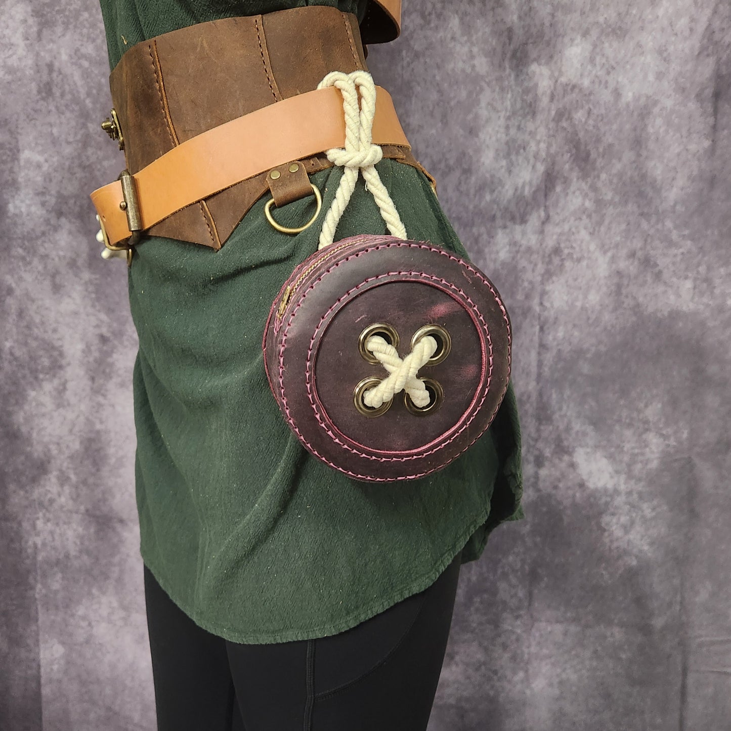 Fairy Button Purse - 3 sizes - Perfect for Ren Faires, cosplay, costume