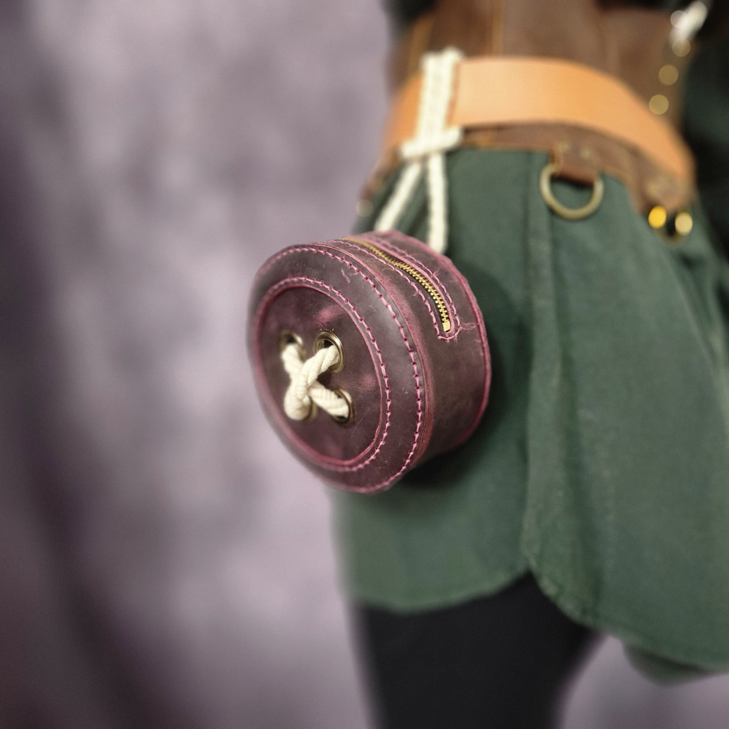 Fairy Button Purse - 3 sizes - Perfect for Ren Faires, cosplay, costume