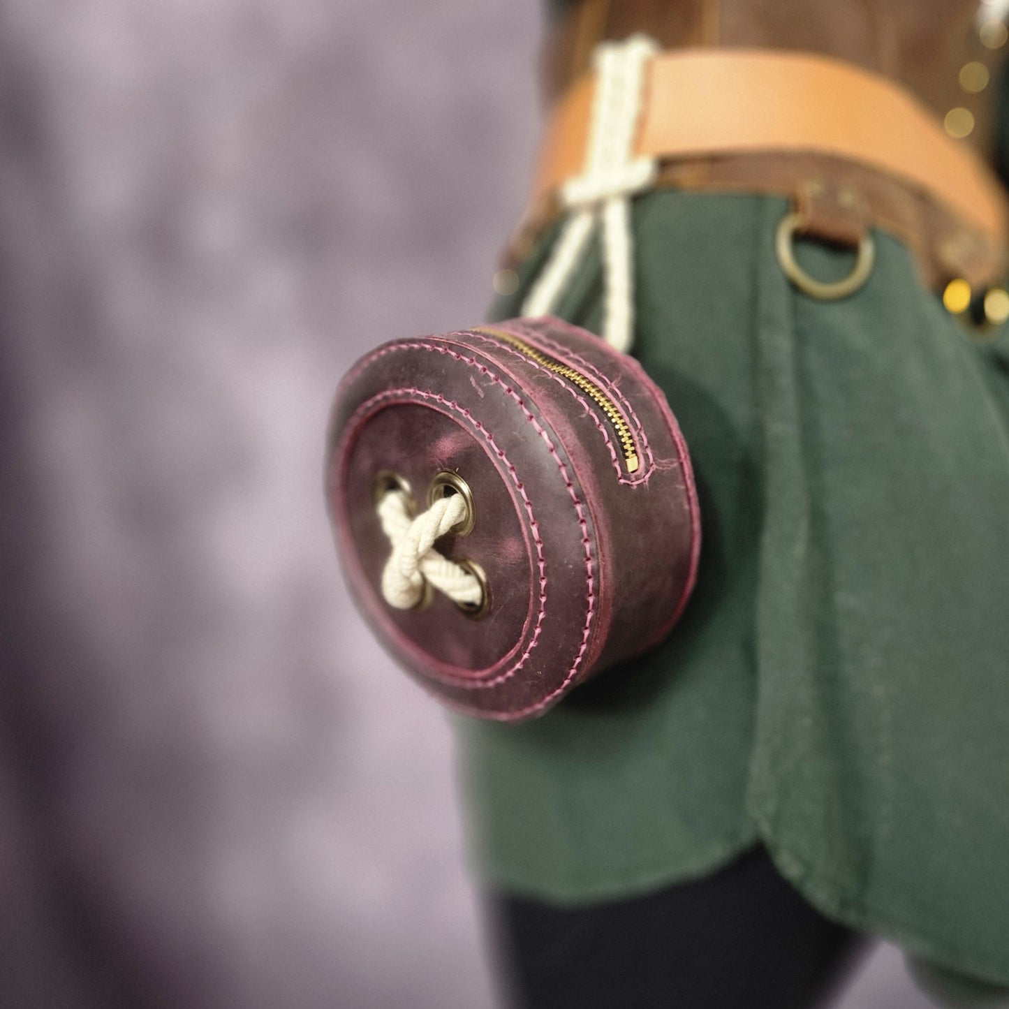 Fairy Button Purse - 3 sizes - Perfect for Ren Faires, cosplay, costume