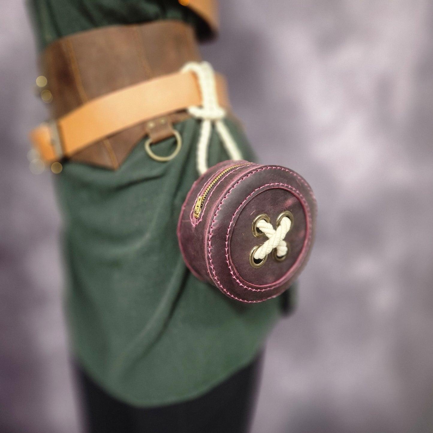 Fairy Button Purse - 3 sizes - Perfect for Ren Faires, cosplay, costume
