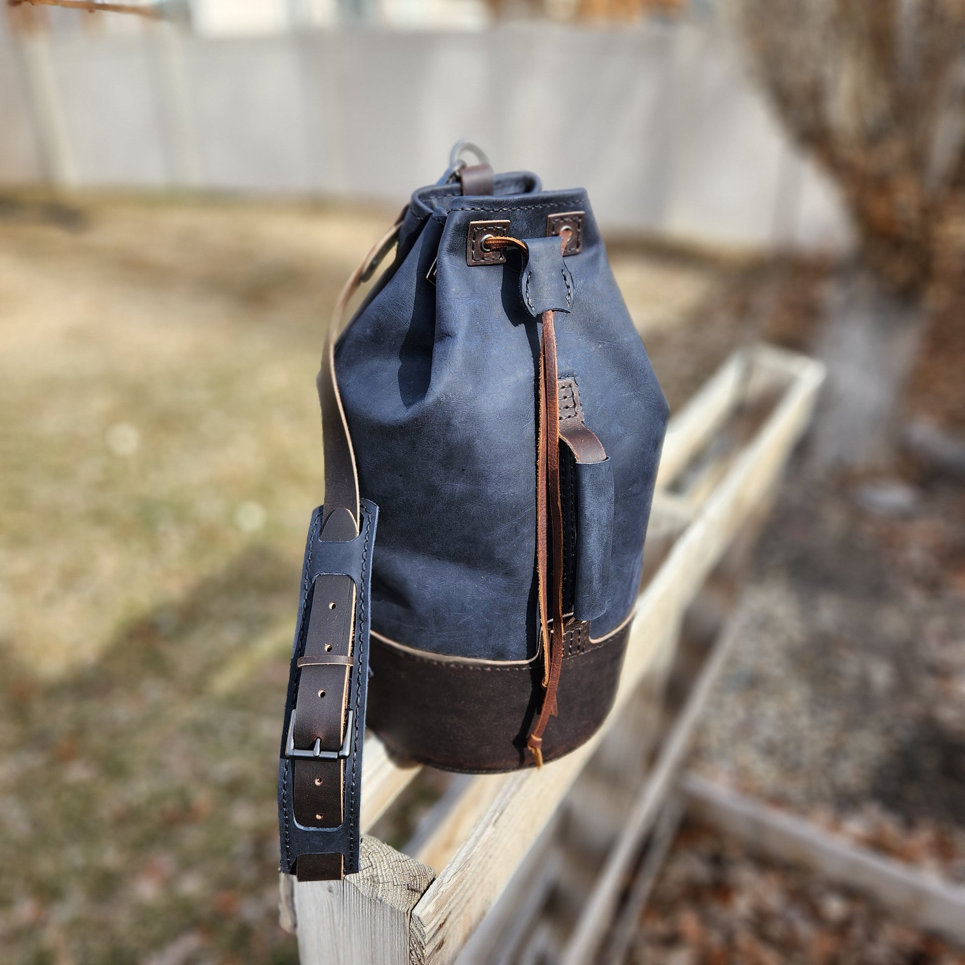 A Better Sling Bag Pattern - DIY Medium Sling Style Leather Bag Pattern - PDF Download - Leather Bag or Backpack - Simple Good Leather