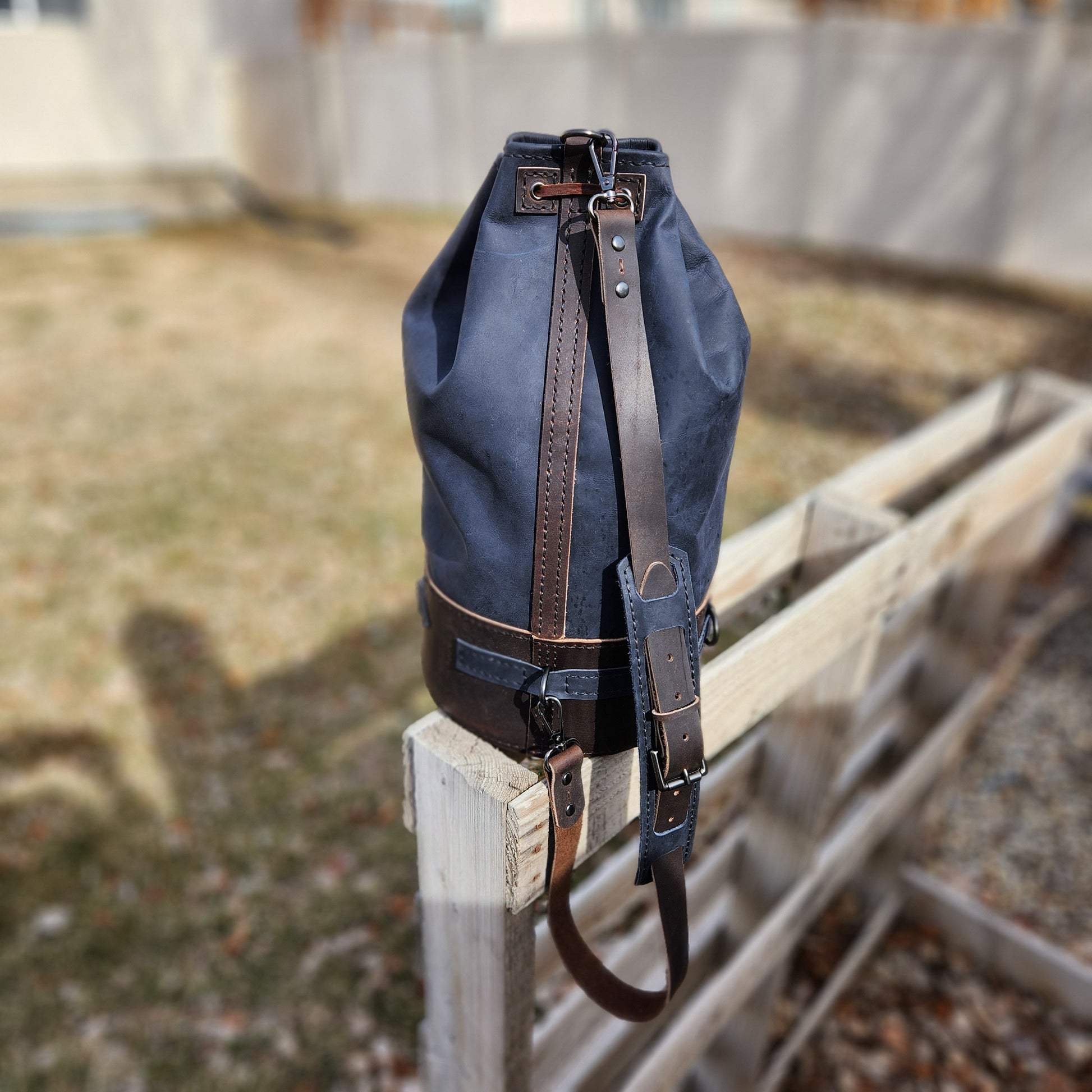 A Better Sling Bag Pattern - DIY Medium Sling Style Leather Bag Pattern - PDF Download - Leather Bag or Backpack - Simple Good Leather