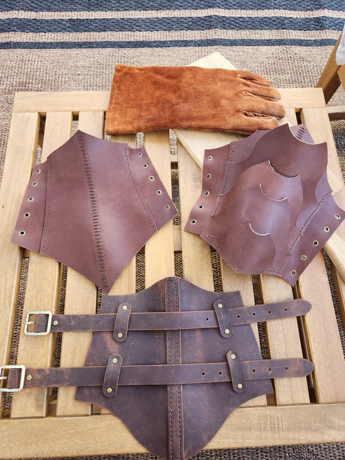 Leather Bracers Bundle and tutorials - DIY Armor Patterns: Medieval, Fantasy, LARP, Template for Cosplay or Renfair Bundle - PDF Download - Simple Good Leather