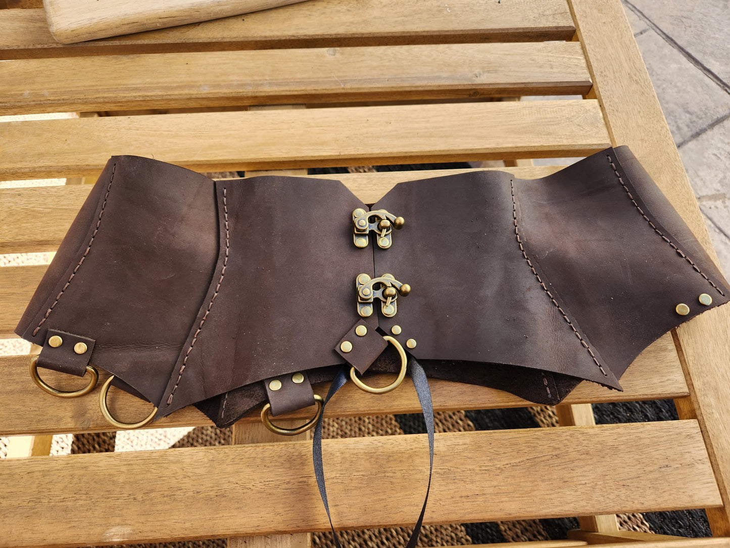 Steampunk Half Corset Pattern Tutorial - DIY PDF Corset Belt - Medieval Corset Belt Perfect for comiccon costume, renfaire cosplay, or D&D - Simple Good Leather