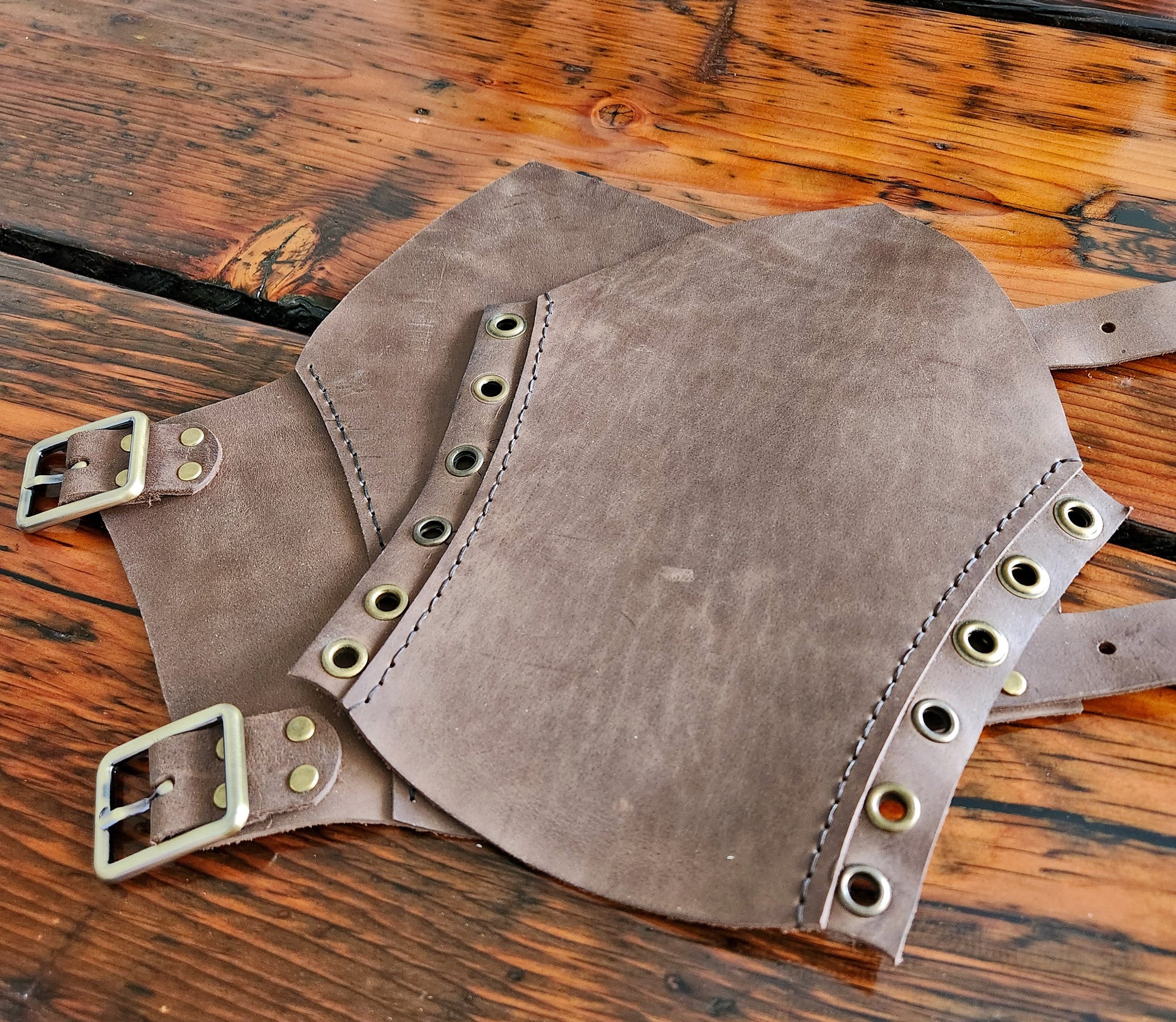 New Leather Bracers Bundle  - DIY Arm Guard Patterns: Medieval Bracers, Fantasy, LARP, Template for Cosplay or Renfair Bundle - PDF Download - Simple Good Leather