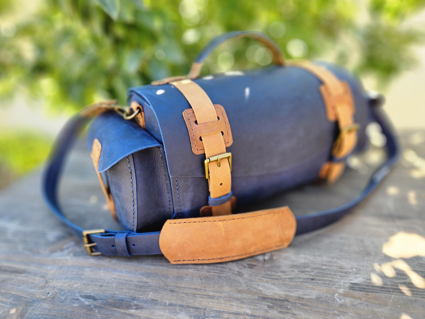 Overnight Duffle Bag Pattern - DIY Leather pattern for Small overnight duffle - PDF Download - Leather Bag  with Video Tutorial - Simple Good Leather