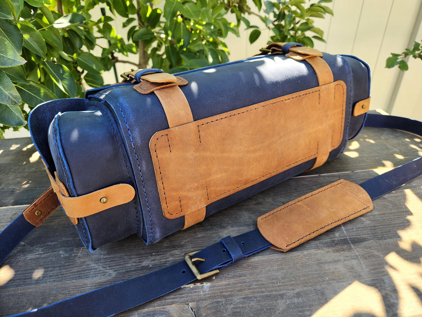 Overnight Duffle Bag Pattern - DIY Leather pattern for Small overnight duffle - PDF Download - Leather Bag  with Video Tutorial - Simple Good Leather