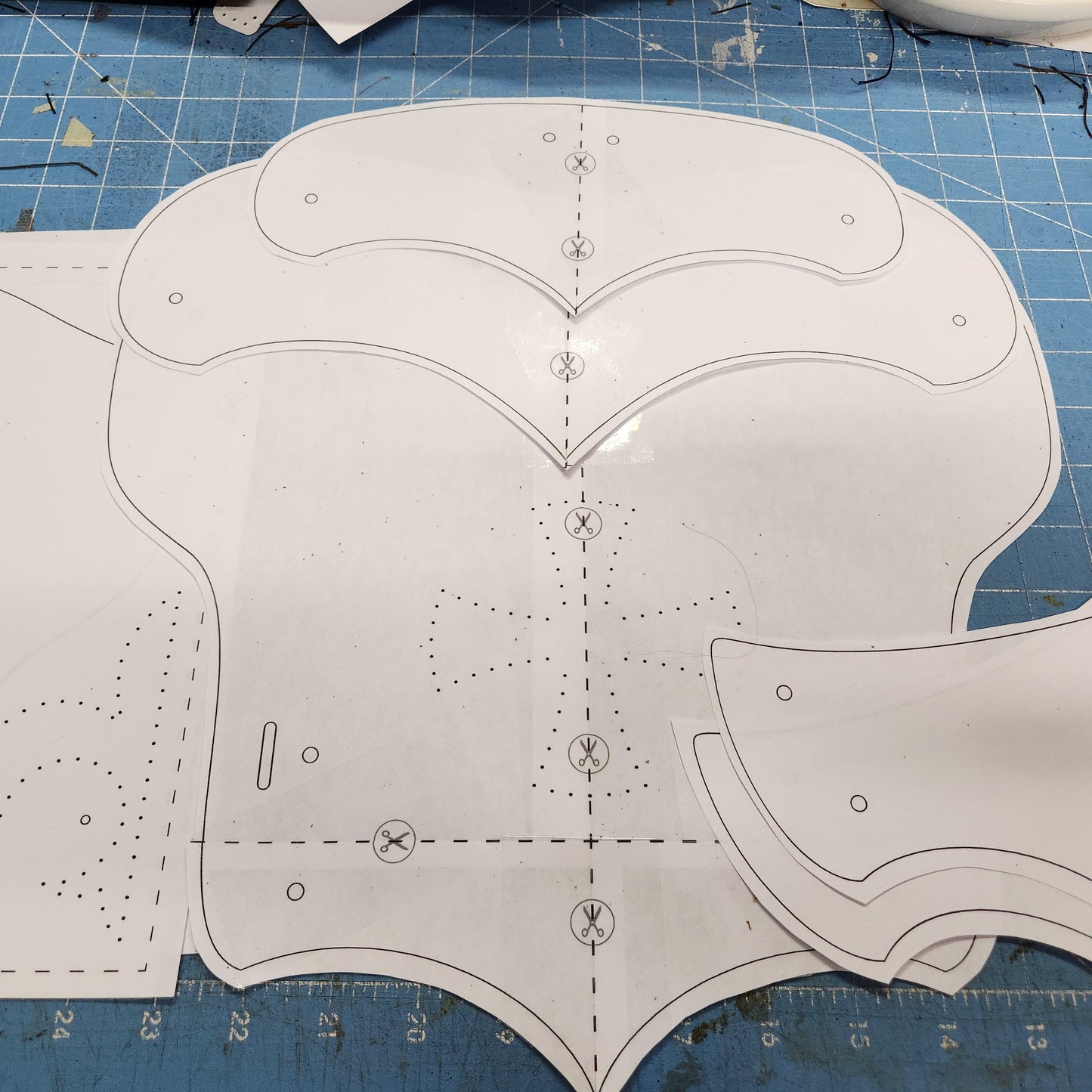 Leather Pauldrons Shoulder Armor 2 pack Templar Knight and Fairy Armor- Two DIY PDF Patterns and Video Tutorial - Cosplay LARP - Simple Good Leather